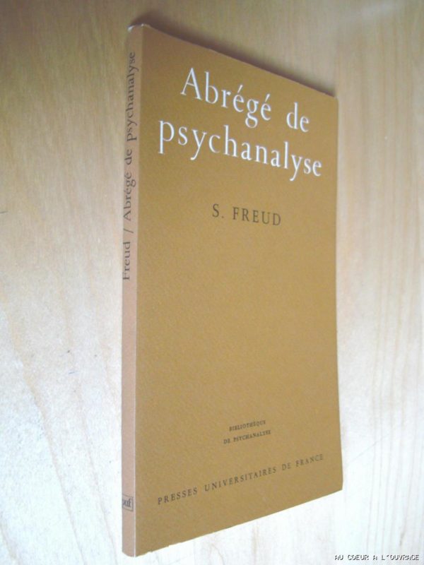 S. Freud Abrégé de psychanalyse 1978