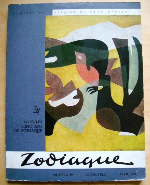 Zodiaque n°29 avril 1956 Pour les cinq ans de Zodiaque