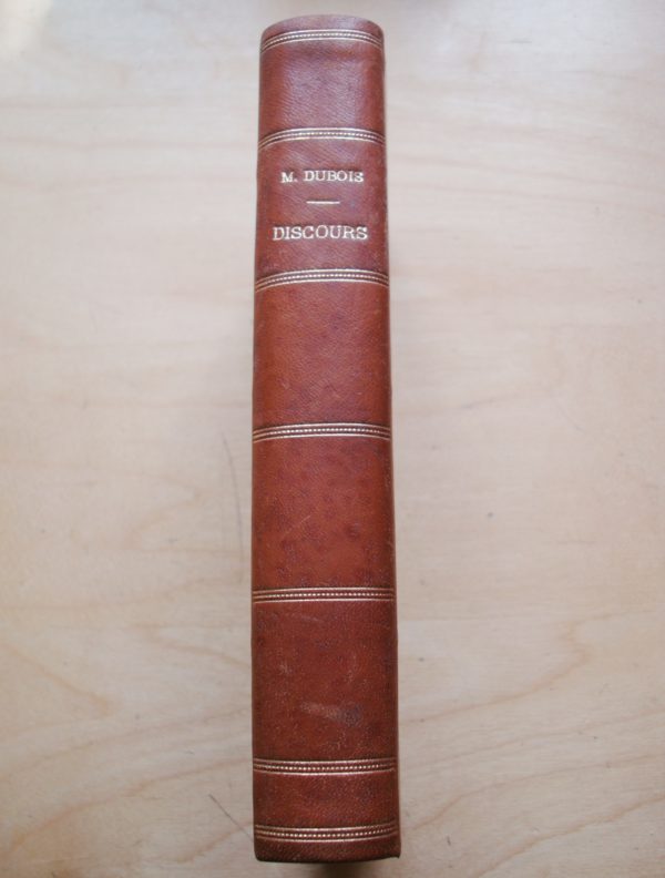 Recueil de discours prononcés aux distributions de prix et à la rentrée des classes dans les collèges royaux et communaux, séminaires, institutions, etc. 2de éditions revue et augmentée de plusieurs discours par M. Dubois 1829