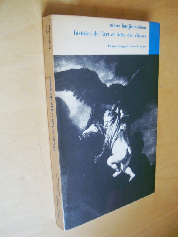 Nicos Hadjinicolaou Histoire de l'art et lutte des classes 1974