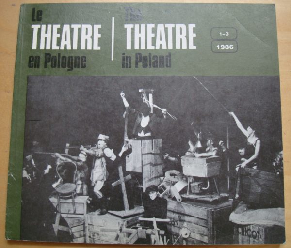 Le théâtre en Pologne The theatre in Poland 1-3 1986