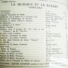 La Musique et le Ballet La revue musicale numéro spécial Déc. - janv. 1953 n°219 – Image 4