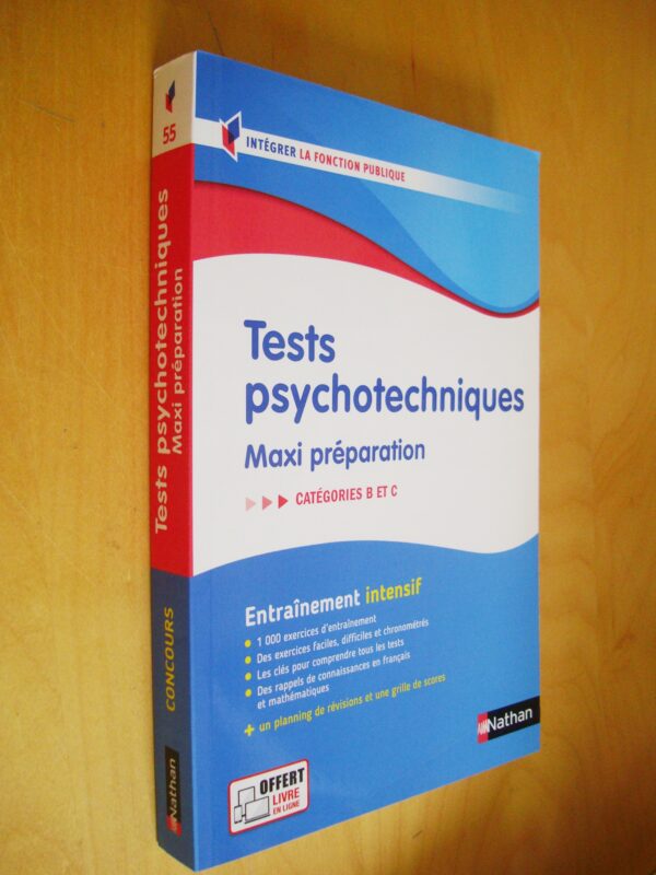 Tests psychotechniques Maxi préparation Catégories B et C Entraînement intensif 2023