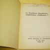 Pierre Vellas La Présidence Eisenhower, magistrature d'influence ? 1954 Envoi d'auteur – Image 2