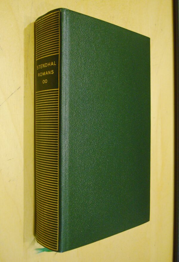 Stendhal Romans et nouvelles II texte établi et annoté par H. Martineau Pléiade