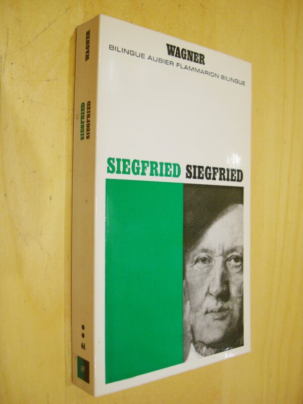 Wagner Siegfried Bilingue Aubier Flammarion bilingue 1971