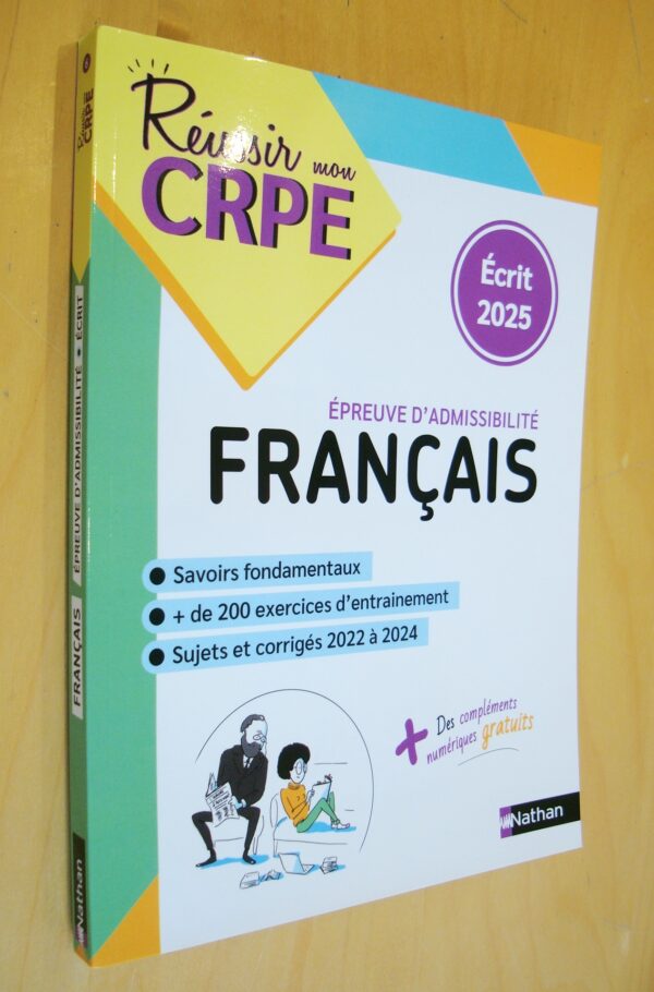 Réussir mon CRPE épreuve d'admissibilité Français écrit 2025