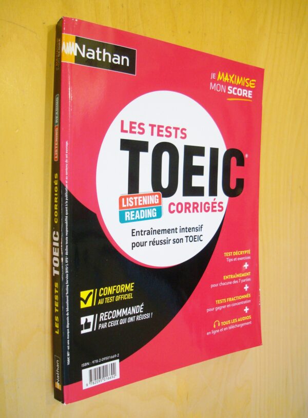 Les Tests TOEIC® corrigés Entraînement intensif pour réussir son TOEIC 2023