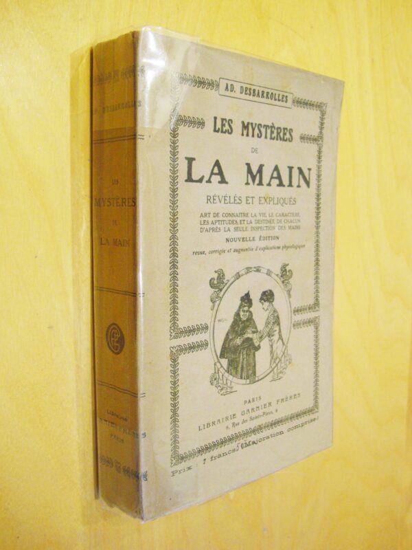 Ad. Desbarrolles Les Mystères de la main révélés et expliqués