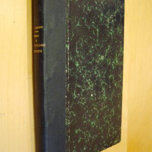Georges Clergué Essai de psychologie sur la Nature première + Étude sur le problème de la classification des Sciences 1930