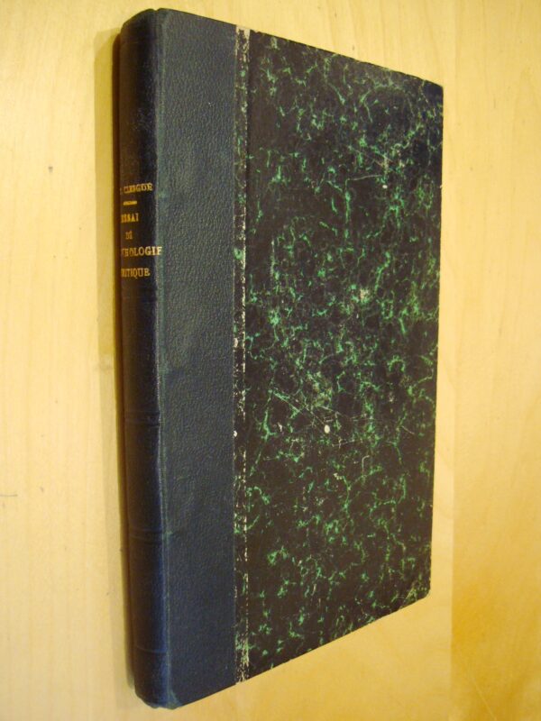 Georges Clergué Essai de psychologie sur la Nature première + Étude sur le problème de la classification des Sciences 1930