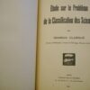 Georges Clergué Essai de psychologie sur la Nature première + Étude sur le problème de la classification des Sciences 1930 – Image 4