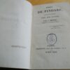 Odes de Pindare traduites en français avec des notes par A. Muzac 1823 – Image 4