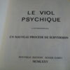Le viol psychique La psychopolémologie Un nouveau procédé de subversion – Image 3