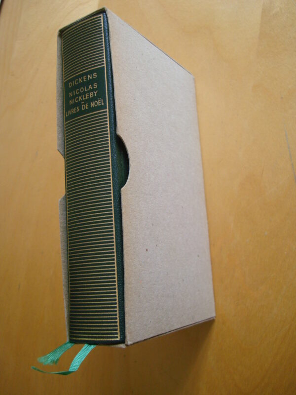 Dickens Nicolas   Nickleby Livres de Noël édition présentée et annotée par Pierre Leyris Bibliothèque de la Pléiade nrf Gallimard  1979