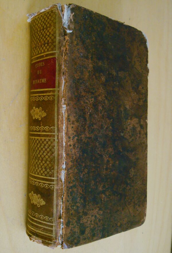Codes du Royaume précédés de la Charte constitutionnelle et suivis du tarif des frais et dépens 1817