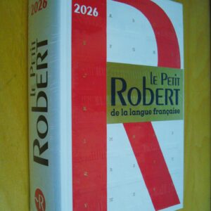 Le Petit Robert de la langue française 2026