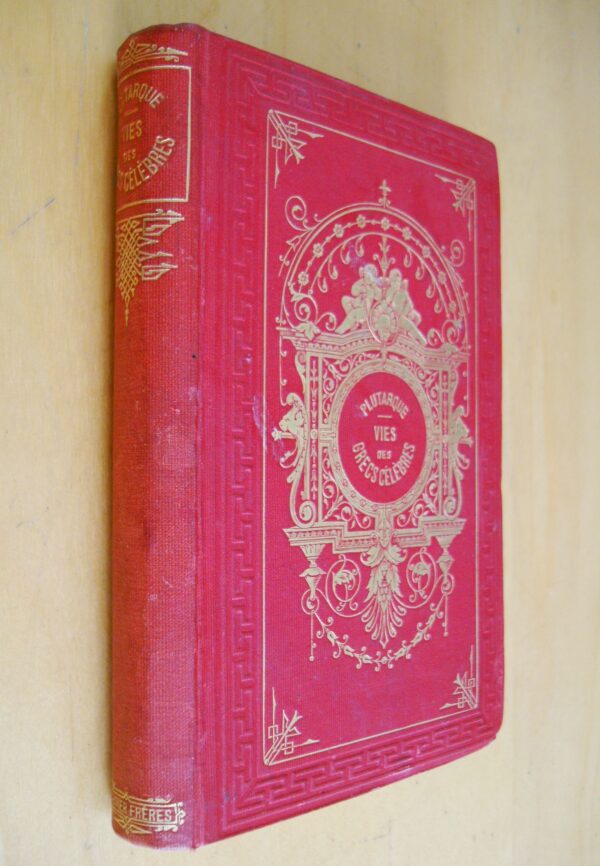 Plutarque Vies des grecs célèbres introduction notes index Humbert 1884 illustré