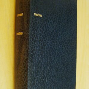 Sophocle Tragédies Club français du livre 1969 Traduction et introduction Mazon