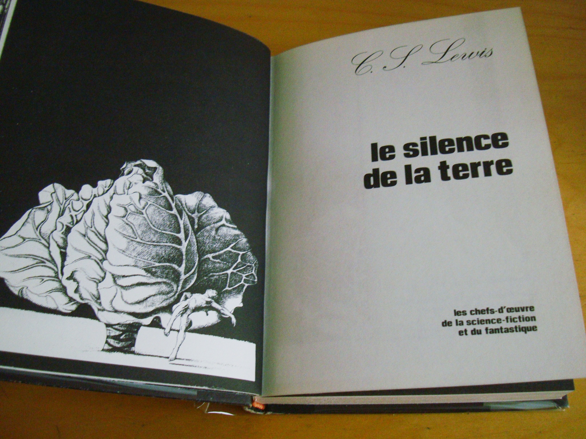 C. S. Lewis Le silence de la terre illustrations originales de Christian Broutin Les Chefs-d'oeuvre de la science-fiction et du fantastique 1975 – Image 3