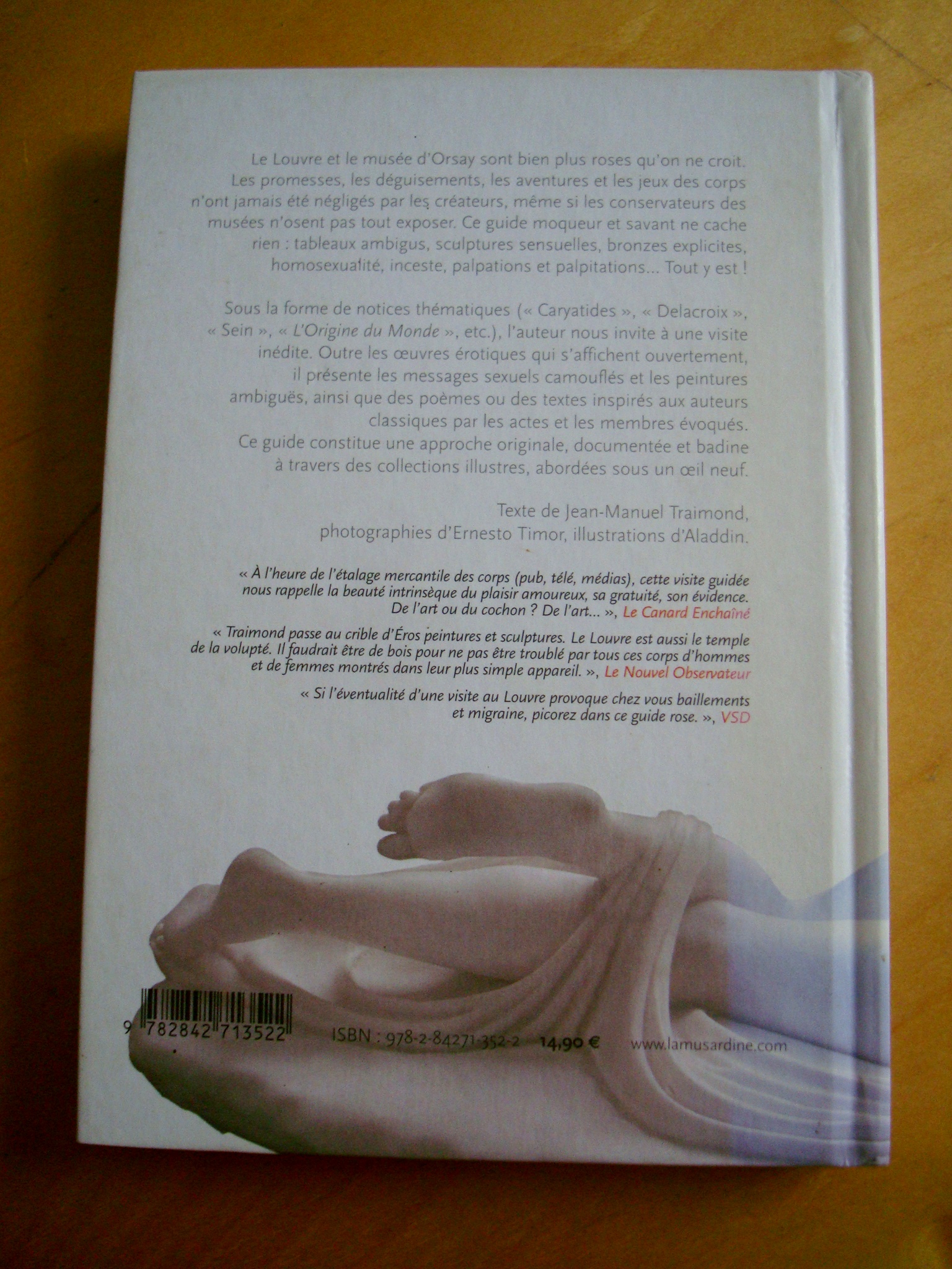 J.-M. Traimond Guide érotique du Louvre et du musée d'Orsay La Musardine 2005 – Image 4