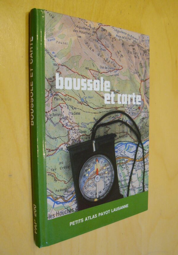 Karl Thöne et Edwin Kaufmann Boussole et carte Petit Atlas Payot Lausanne N°200
