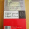 J. Fink-Bernard L'apport spirituel de René Guénon – Image 4