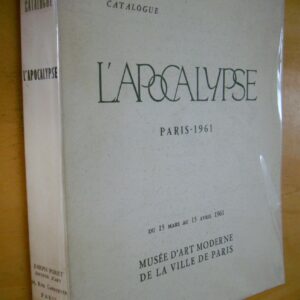 Catalogue L'Apocalypse Paris 1961 Musée d'Art Moderne de la Ville de Paris