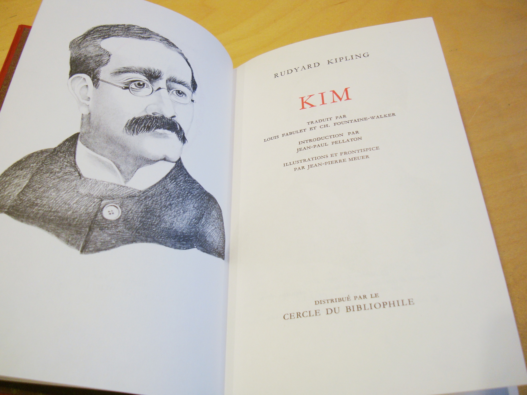 Rudyard Kipling Kim introduction JP Pellaton illustrations JP Meuer Cercle du Bibliophile – Image 3