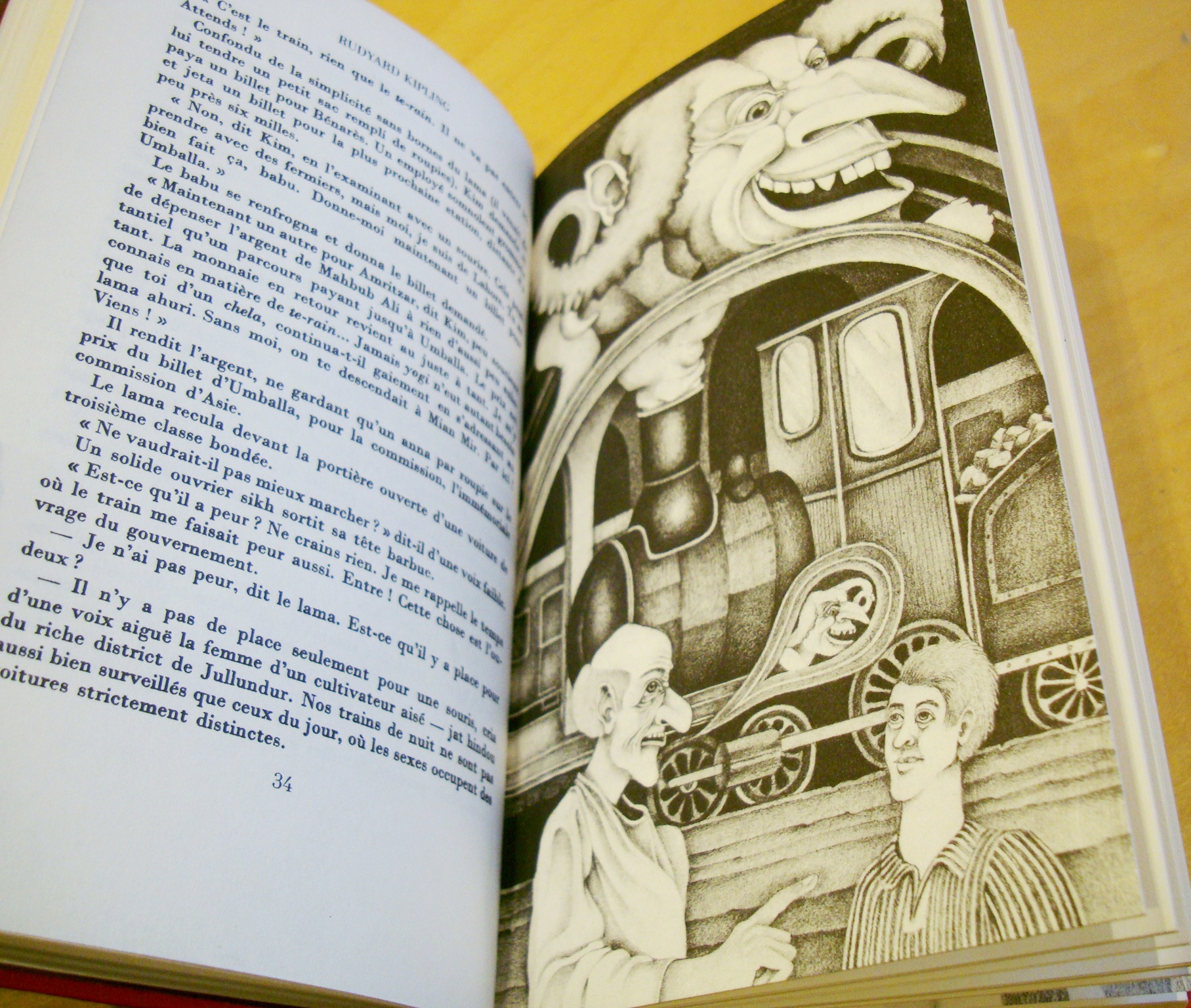 Rudyard Kipling Kim introduction JP Pellaton illustrations JP Meuer Cercle du Bibliophile – Image 2