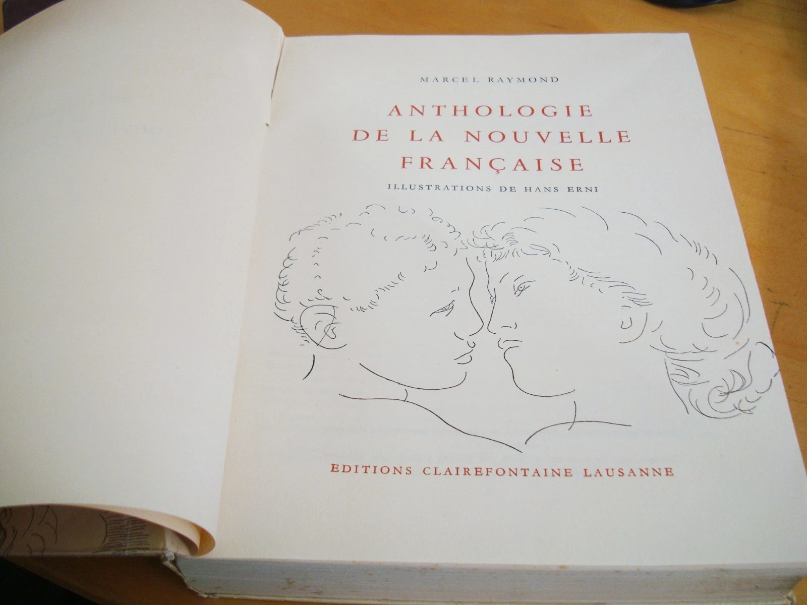 Marcel Raymond Anthologie de la Nouvelle française Maupassant Mérimée Larbaud... – Image 4