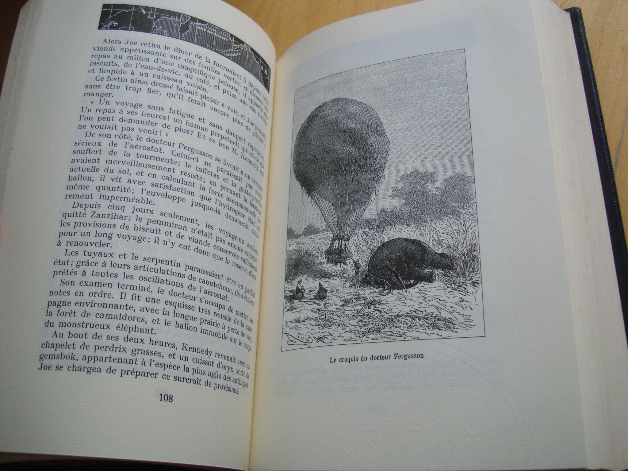 Jules Verne Cinq semaines en ballon Un Drame dans les airs Un drame au Mexique Jean de Bonnot 1977 – Image 2