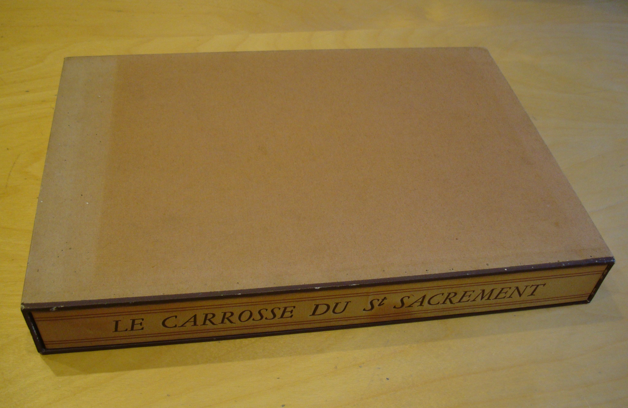 Prosper Mérimée Le carrosse du Saint-Sacrement Saynète Eaux-fortes de Jean Traynier 1947 tirage numéroté sur Vélin de Lana