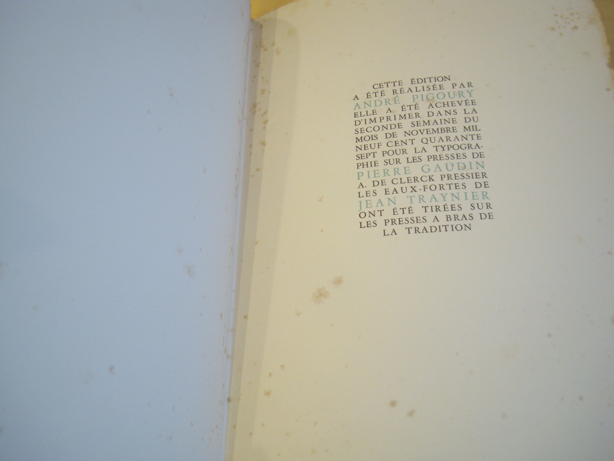 Prosper Mérimée Le carrosse du Saint-Sacrement Saynète Eaux-fortes de Jean Traynier 1947 tirage numéroté sur Vélin de Lana – Image 2