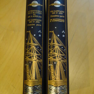 Jules Verne Aventures de 3 Russes et de 3 anglais Un Capitaine de 15 ans De Rotterdam à Copenhague Jean de Bonnot 1978