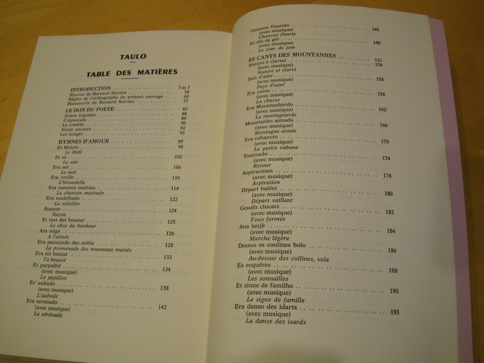 Bernard Sarrieu Morceaux choisis Le Don du poète Hymnes d'amour Les chants des montagnes Fables La Pyreneide – Image 3