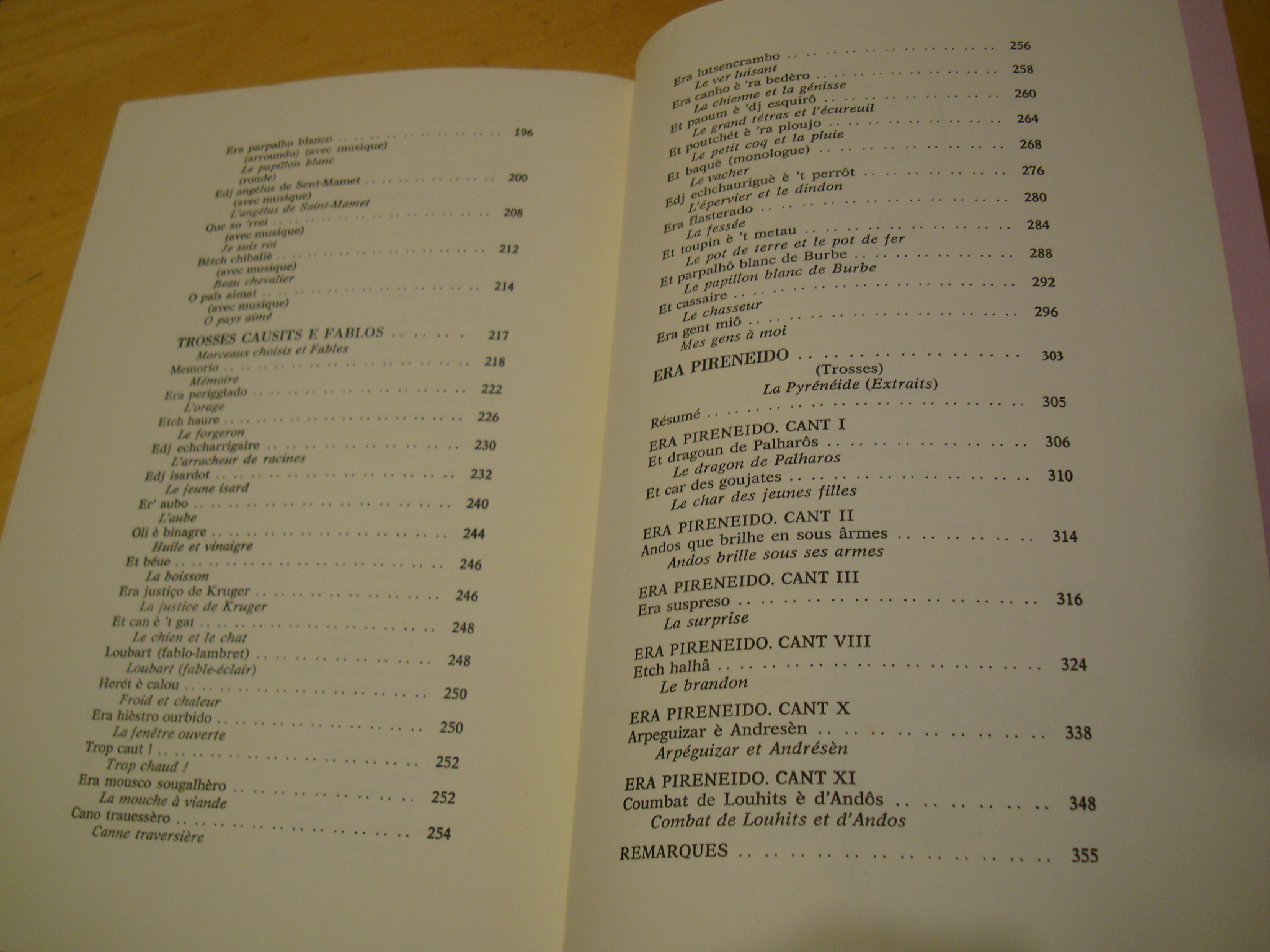 Bernard Sarrieu Morceaux choisis Le Don du poète Hymnes d'amour Les chants des montagnes Fables La Pyreneide – Image 2