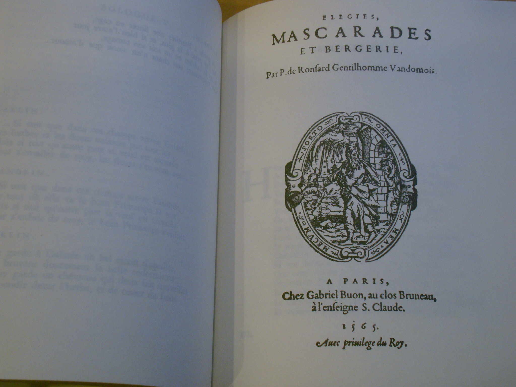 Pierre de Ronsard Oeuvres choisies Club du livre français 1960 – Image 3