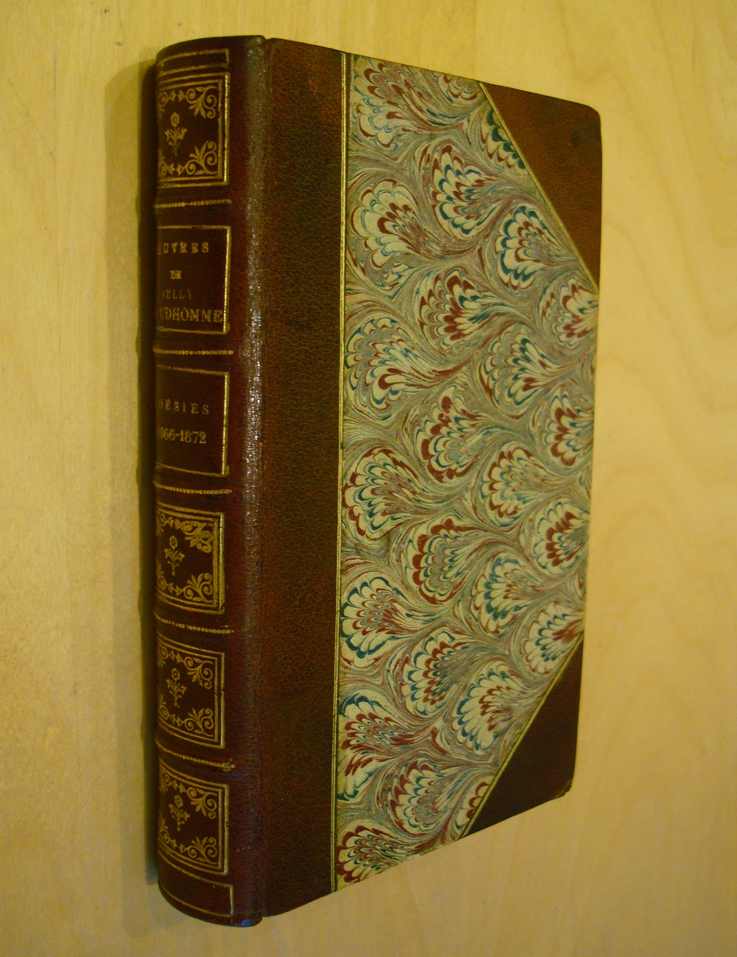 Oeuvres de Sully Prudhomme Poésies 1866-1872 Lemerre