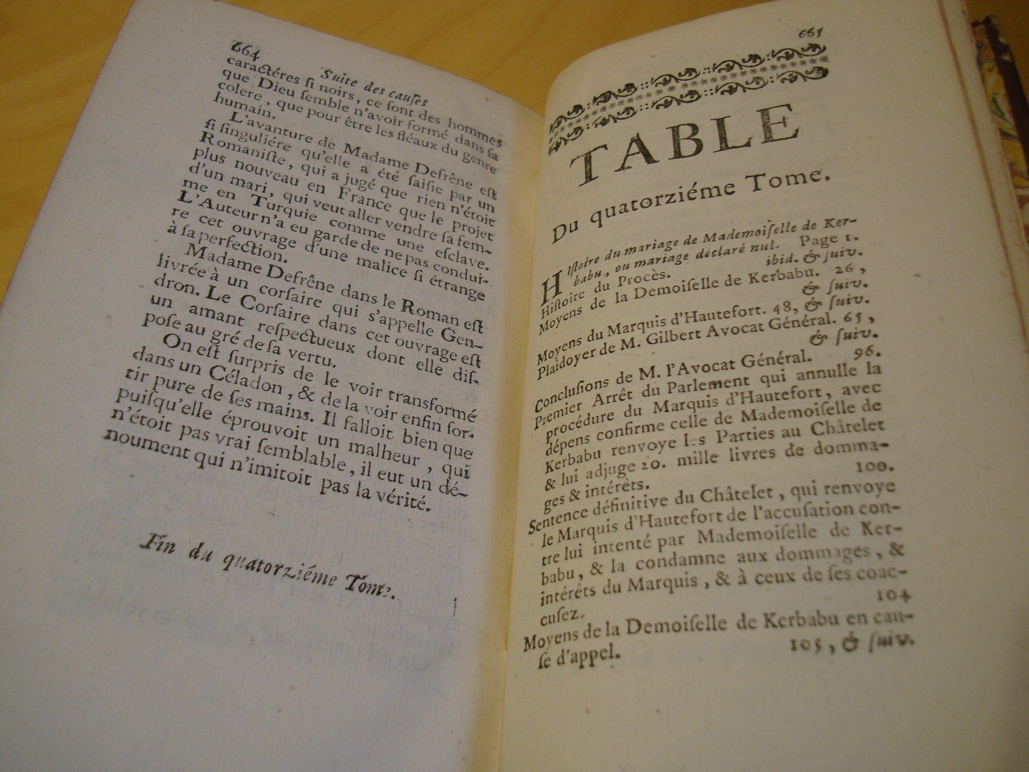 Causes célèbres et intéressantes avec les jugemens Tome XIV 1739 – Image 4