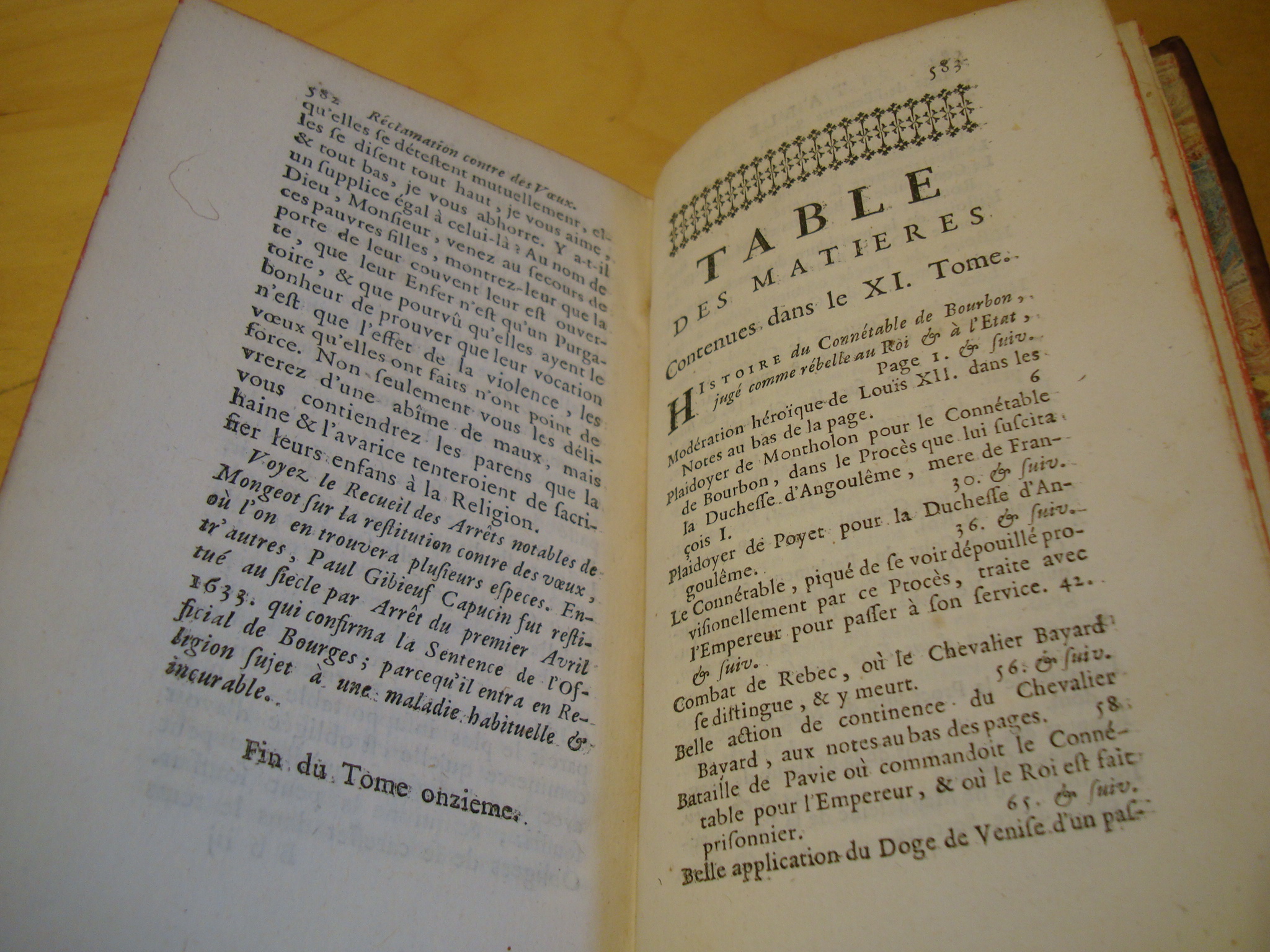 Causes célèbres et intéressantes avec les jugemens Tome XI 1752 – Image 4
