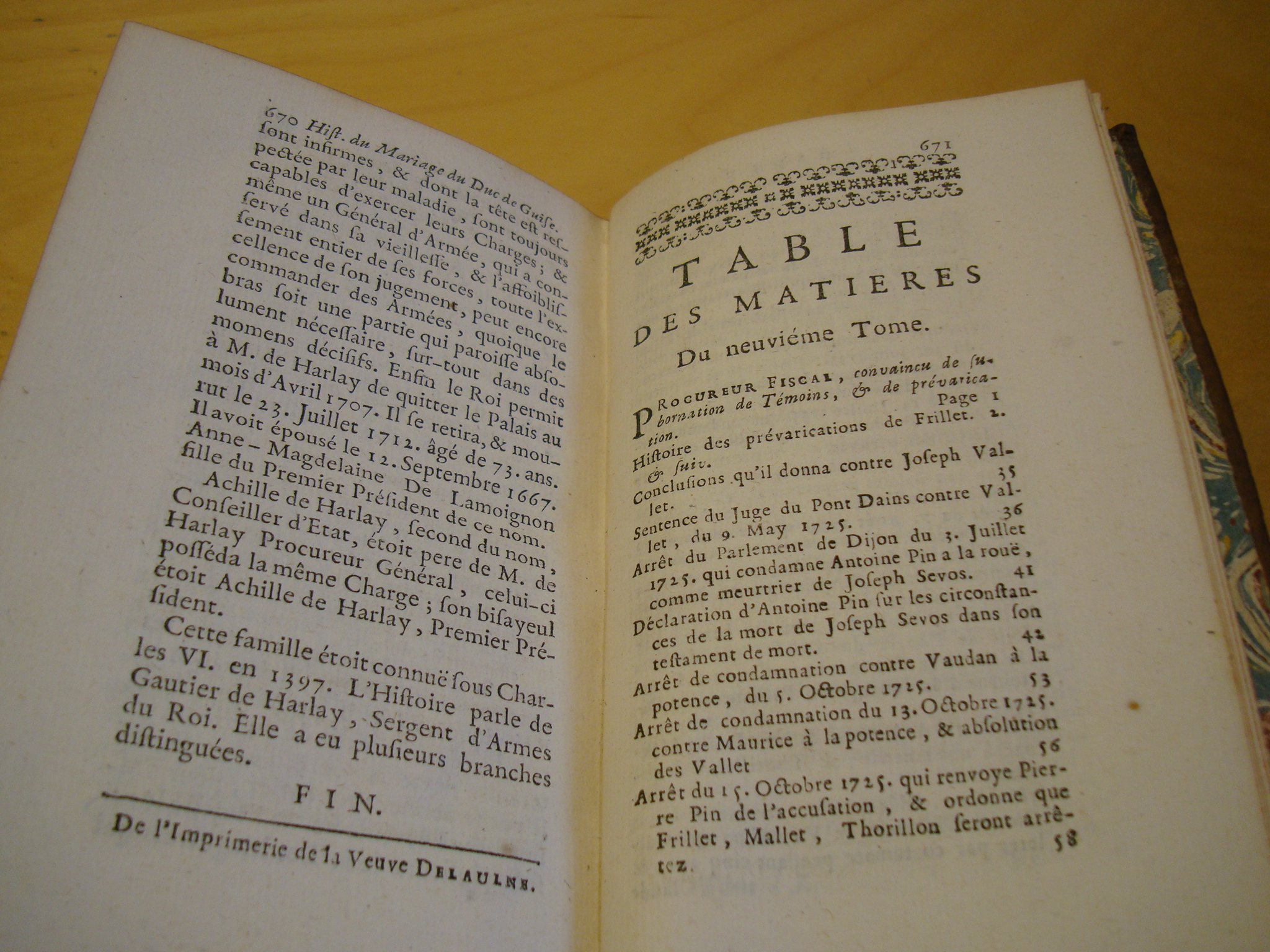 Causes célèbres et intéressantes avec les jugemens Tome IX 1737 – Image 6
