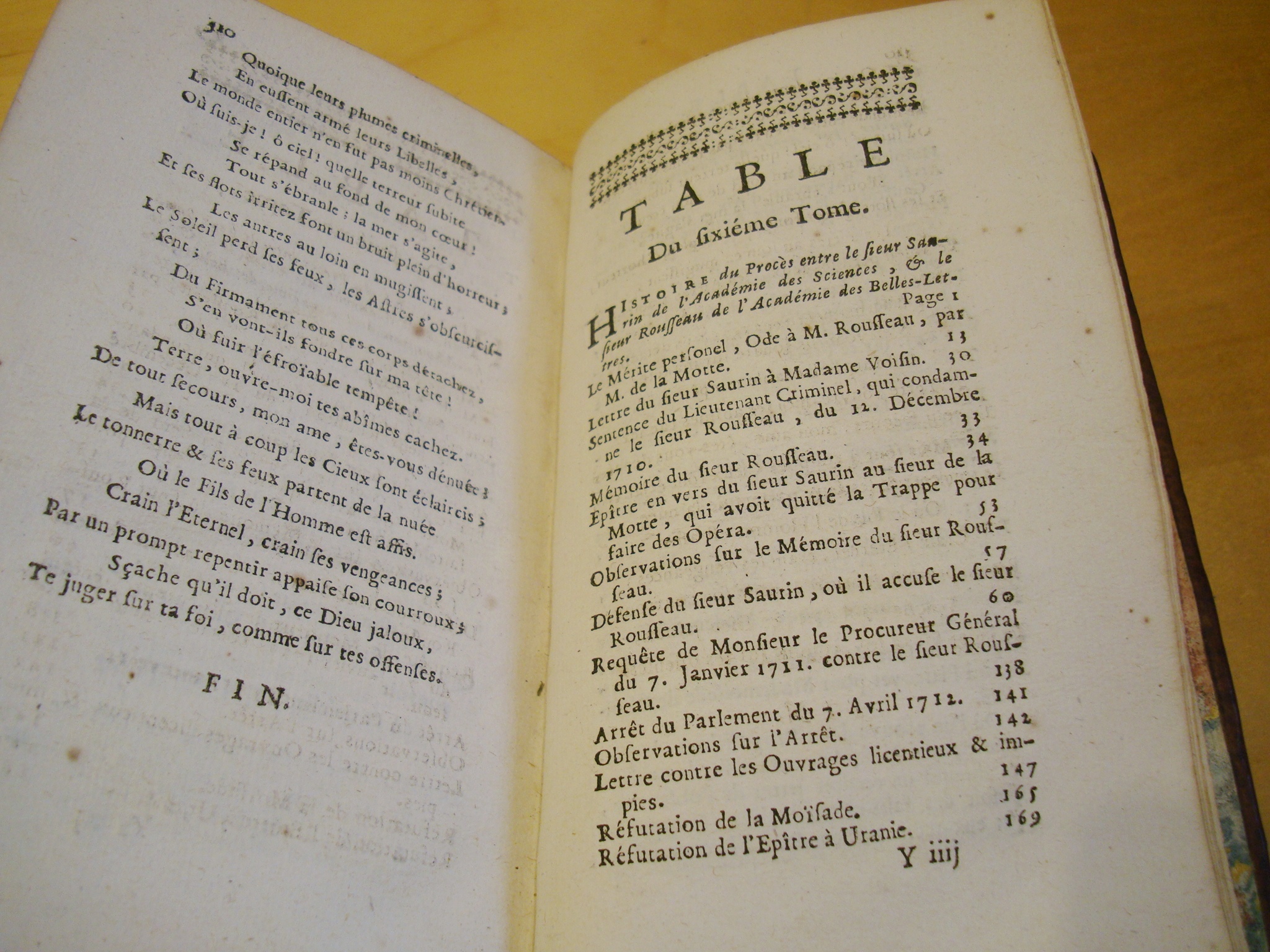 Causes célèbres et intéressantes avec les jugemens Tome VI 1735 – Image 3
