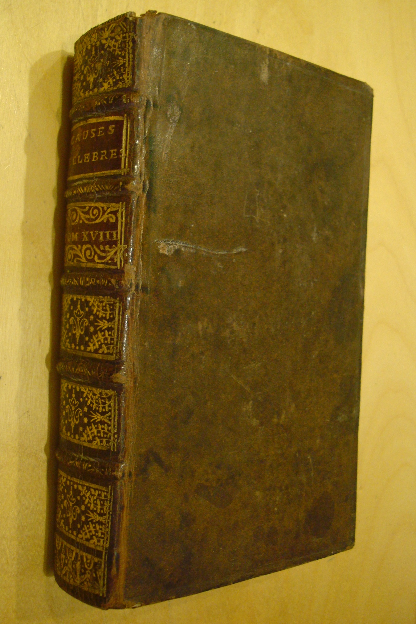 Causes célèbres et intéressantes avec les jugemens Tome XVIII 1741