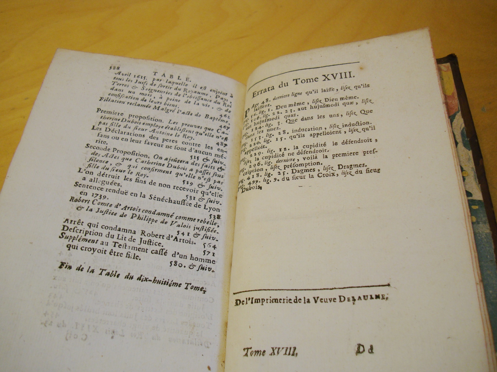 Causes célèbres et intéressantes avec les jugemens Tome XVIII 1741 – Image 2