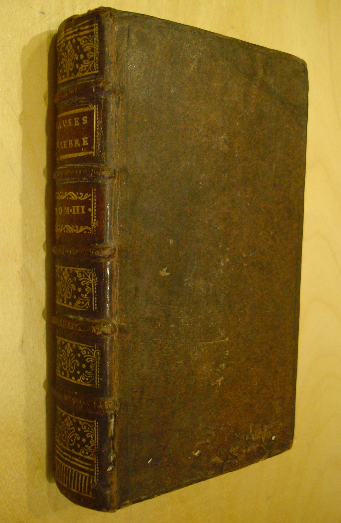 Causes célèbres et intéressantes avec les jugemens Tome III 1734