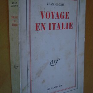 Jean Giono Voyage en Italie 1953 Service de Presse