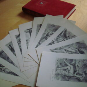 C.-P.-J. De Crébillon Lettres de la Marquise de M*** au Comte de R*** suite de dix illustrations de Bécat