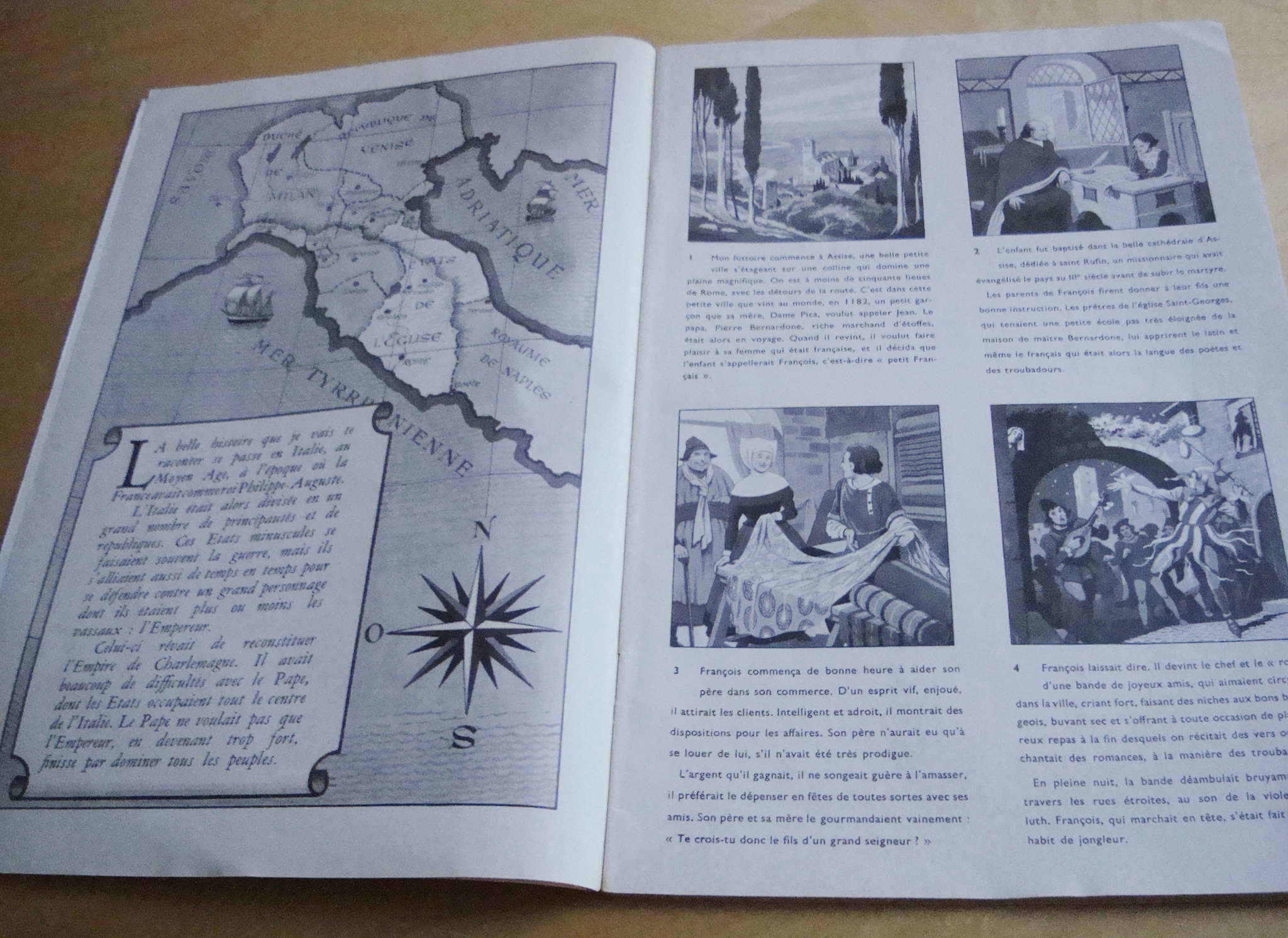 L'Abbé Jean Pihan Saint François d'Assise Fleurus 1952 – Image 2