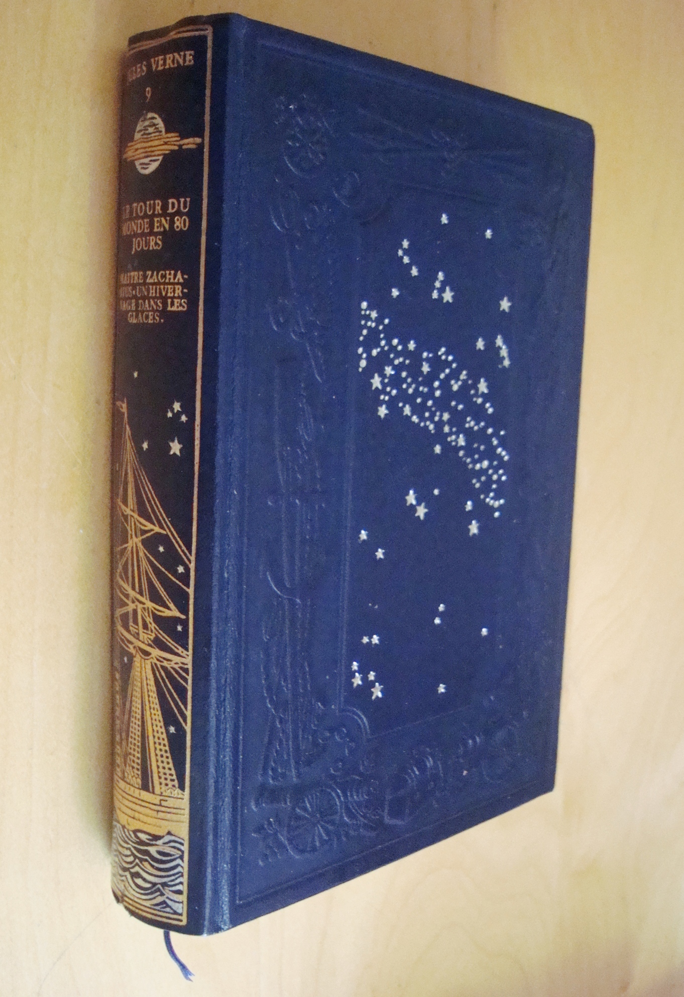 Jules Verne Le tour du monde en 80 jours Maître Zacharius Un hivernage dans les glaces Jean de Bonnot 1977